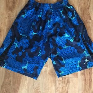 Jordan elephant print basketball shorts